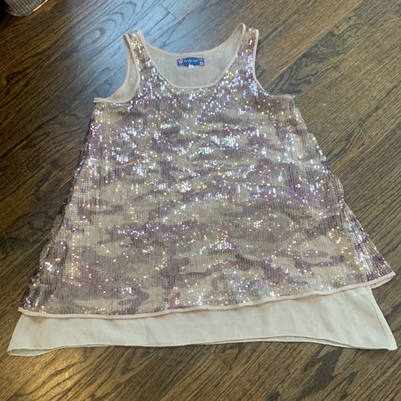 Girl’s sequins party top by Truly Me - Picture 1 of 4